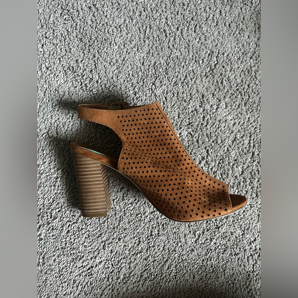 Madden nyc open toe heels